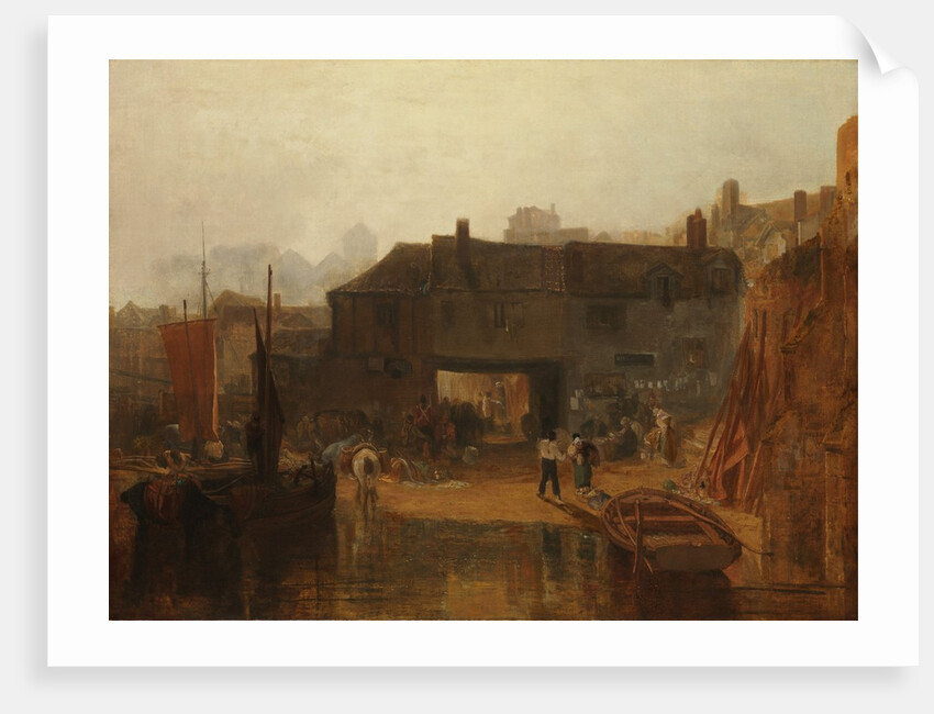 Saltash with the Water Ferry, Cornwall, 1811 by JMW Turner