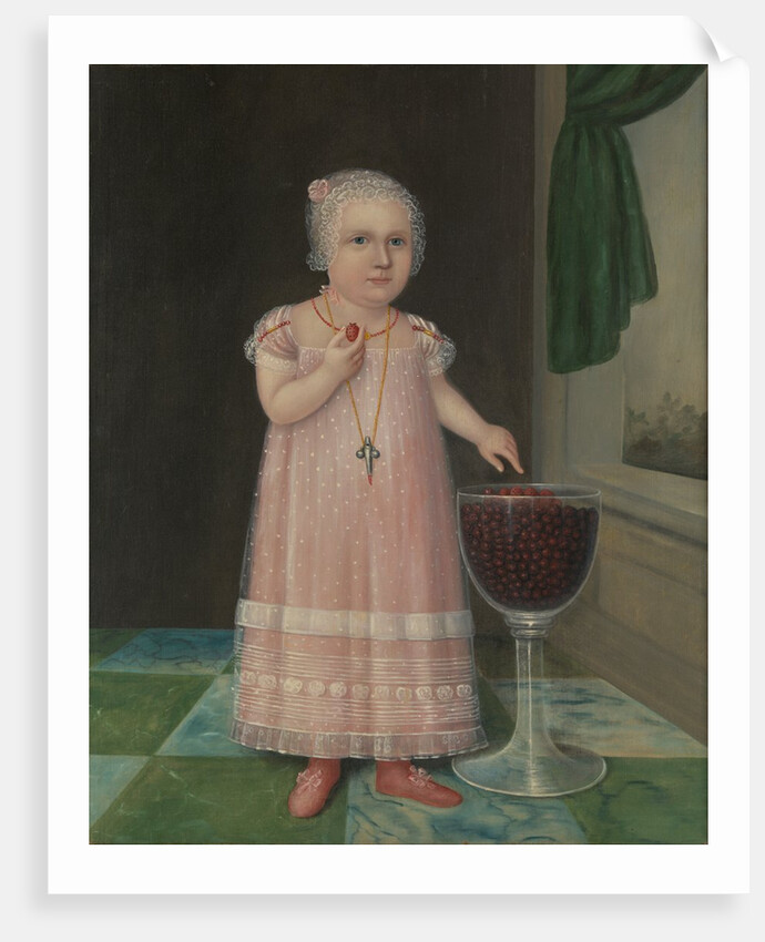 Emma Van Name, ca. 1805 by Joshua Johnson