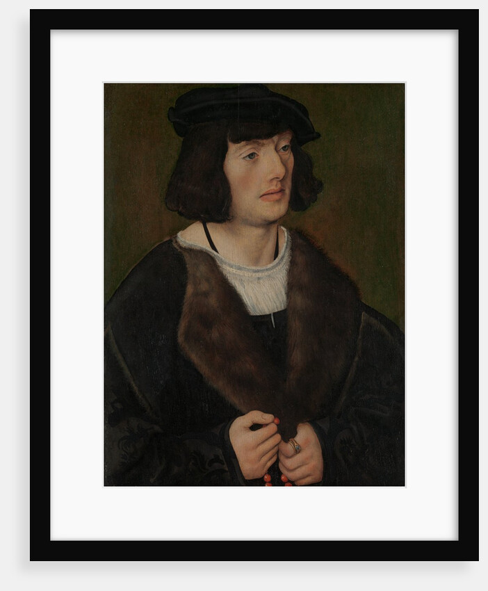 Portrait of a Man with a Rosary, ca. 1508 by Lucas Cranach the Elder