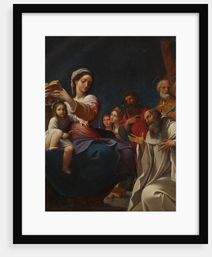 Madonna and Child with Saints, 1607 by Lodovico Carracci