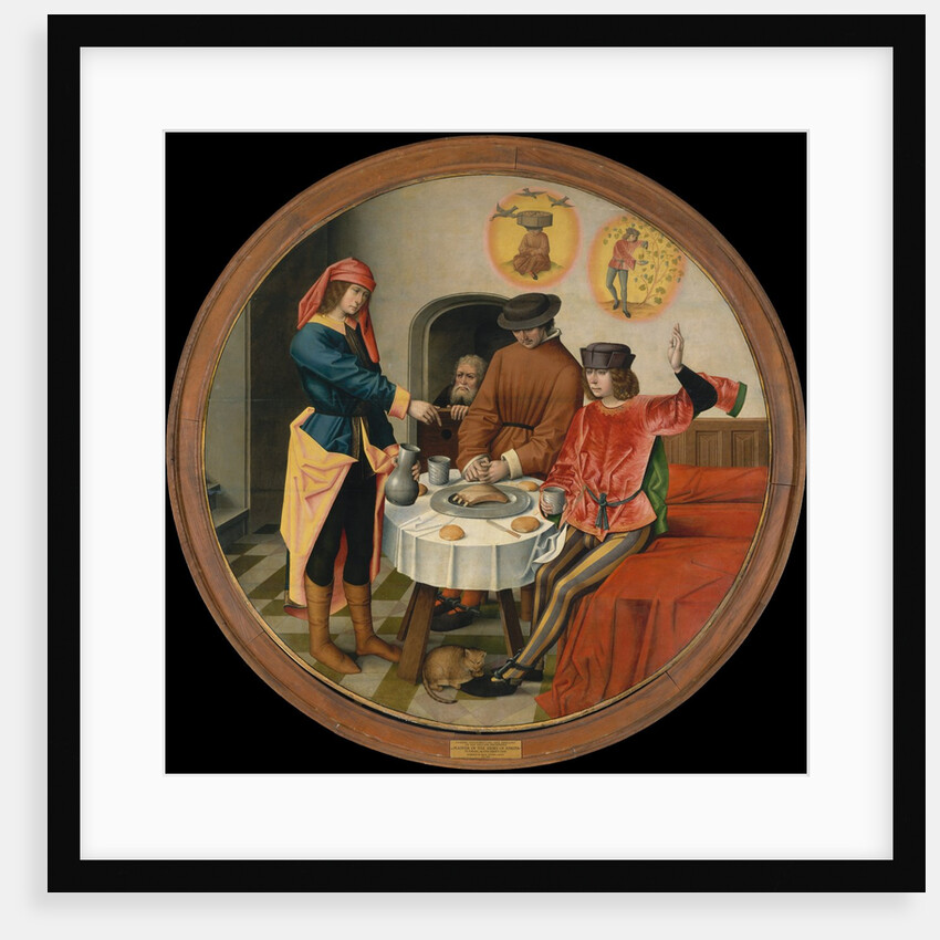 Joseph Interpreting the Dreams of His Fellow Prisoners by Master of the Story of Joseph