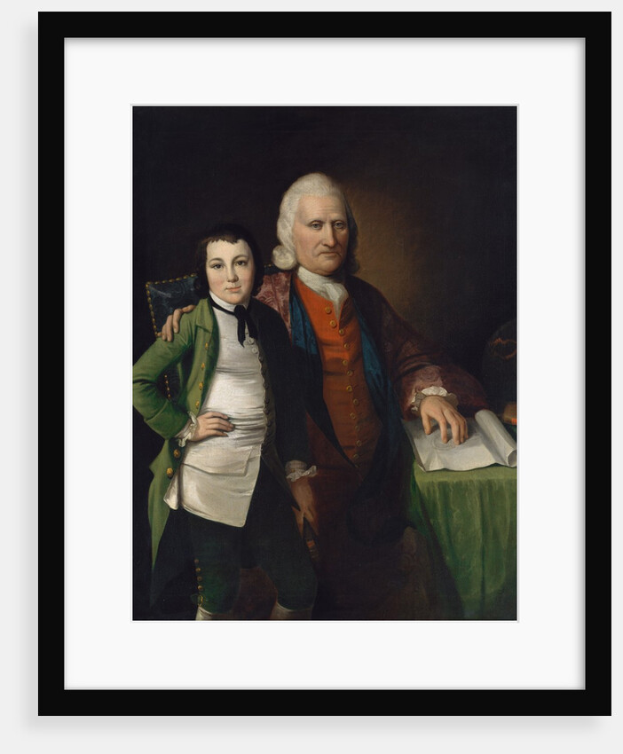 Cadwallader Colden and His Grandson Warren De Lancey, ca. 1772 by Matthew Pratt