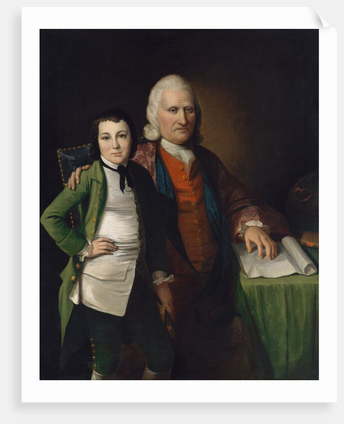 Cadwallader Colden and His Grandson Warren De Lancey, ca. 1772 by Matthew Pratt