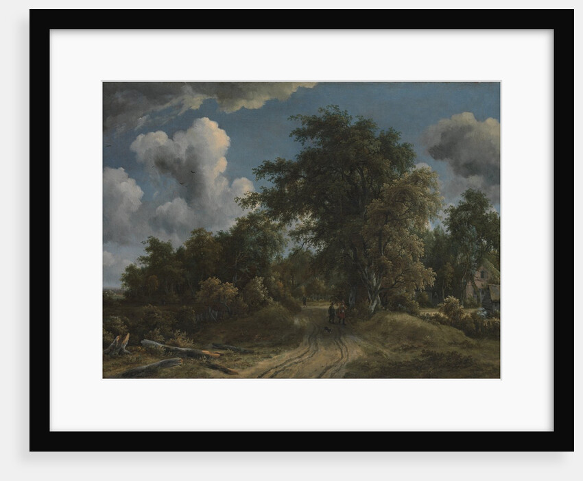 Woodland Road, ca. 1670 by Meindert Hobbema