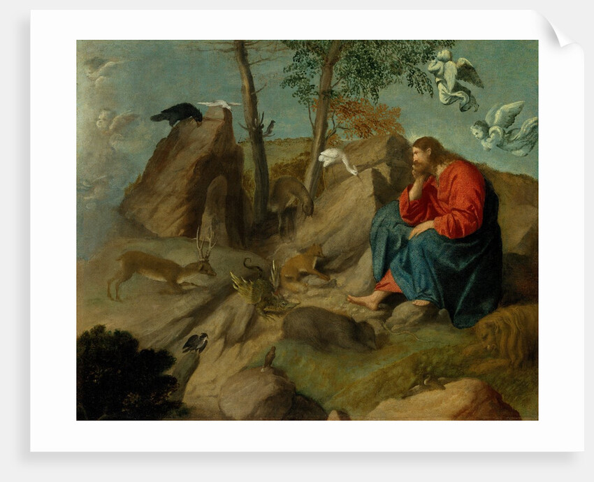 Christ in the Wilderness, ca. 1515-20 by Moretto da Brescia