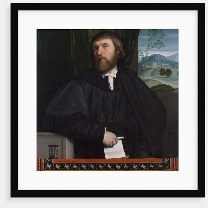 Portrait of a Man, ca. 1520-25 by Moretto da Brescia
