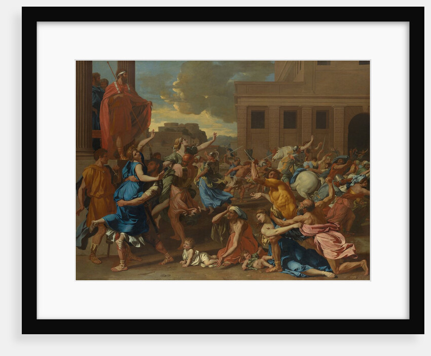 The Abduction of the Sabine Women, probably 1633-34 by Nicolas Poussin