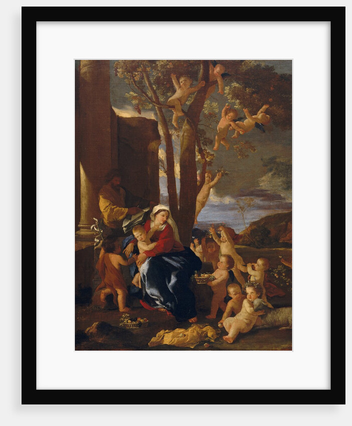 The Holy Family with Saint John the Baptist, ca. 1627 by Nicolas Poussin
