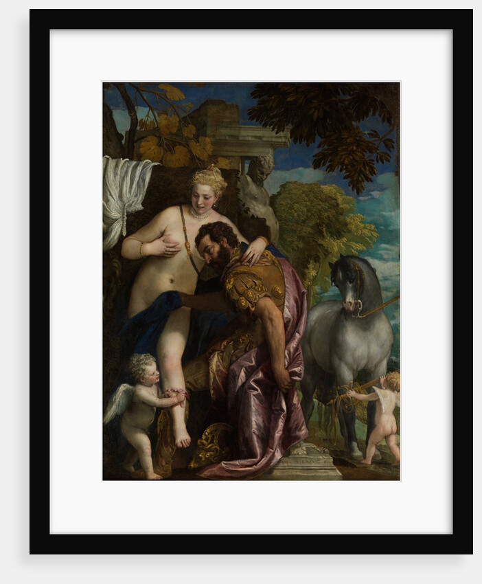 Mars and Venus United by Love, 1570s by Paolo Veronese