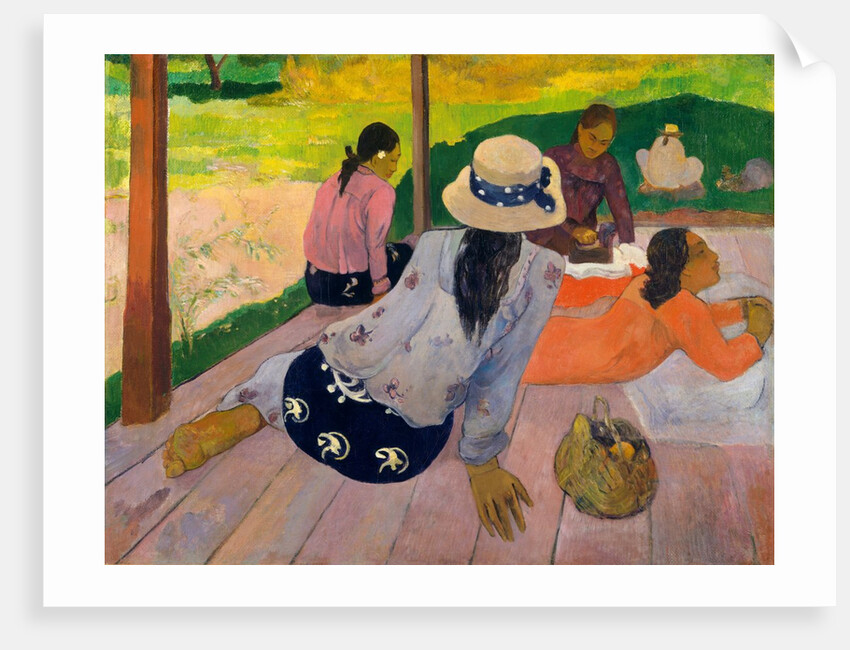 The Siesta, ca. 1892-94 by Paul Gauguin