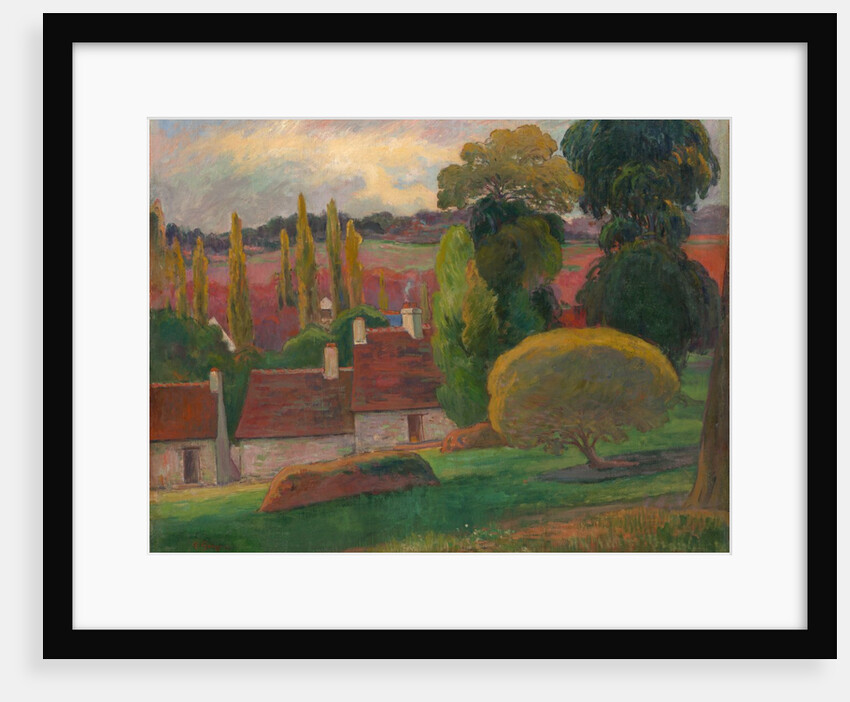 A Farm in Brittany, ca. 1894 by Paul Gauguin