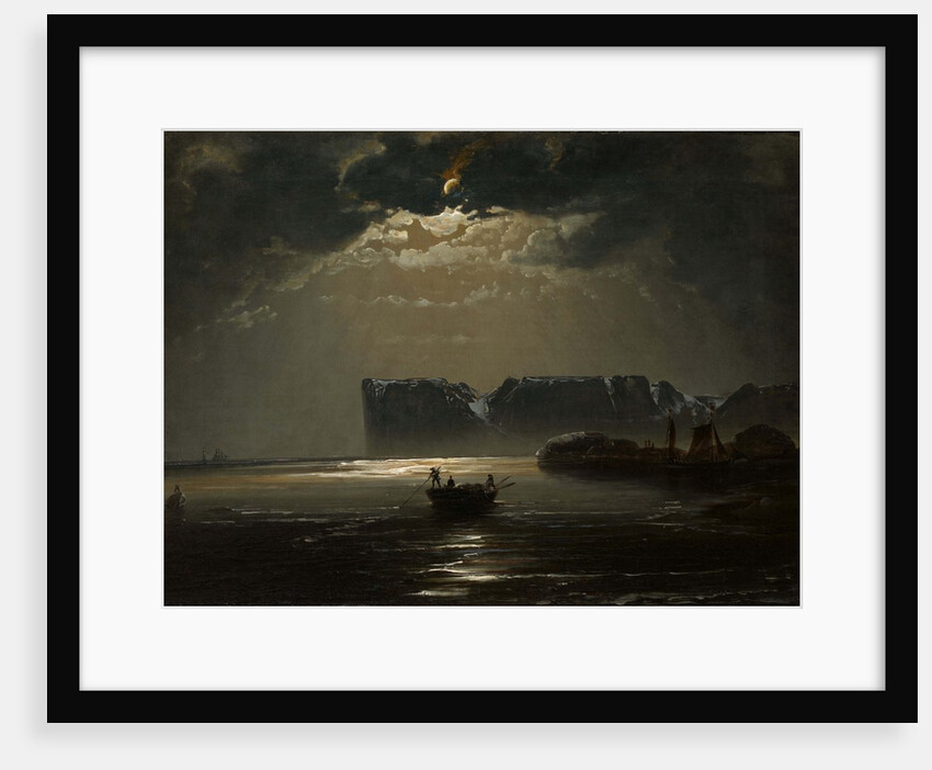 The North Cape by Moonlight, 1848 by Peder Balke