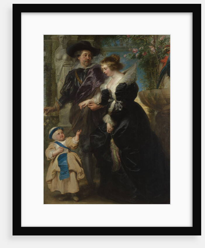 Rubens, His Wife Helena Fourment, and Their Son Frans, ca. 1635 by Peter Paul Rubens