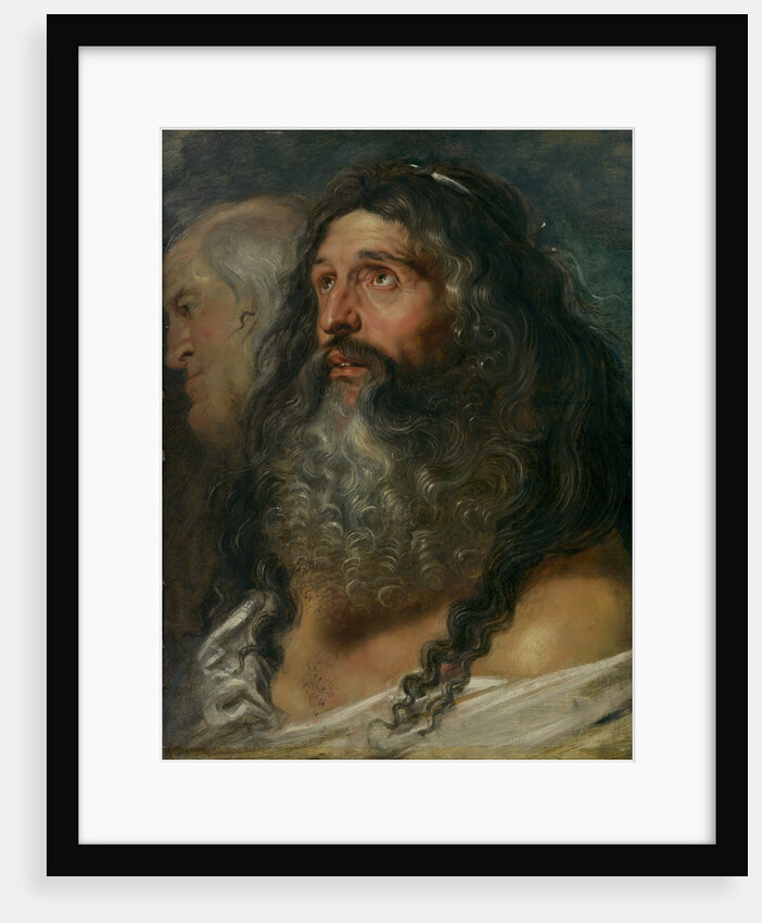 Study of Two Heads, ca. 1609 by Peter Paul Rubens