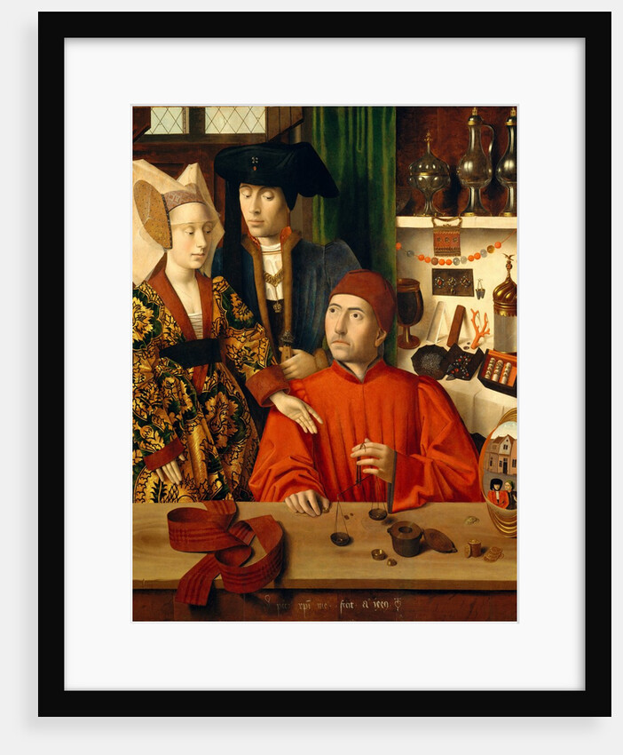 A Goldsmith in his Shop, 1449 by Petrus Christus