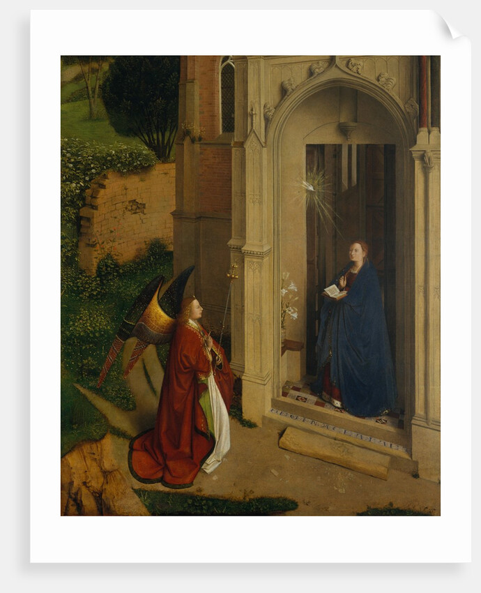 The Annunciation, ca. 1450 by Petrus Christus