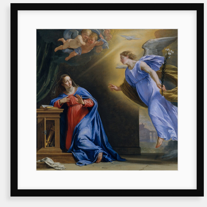 The Annunciation, ca. 1644 by Philippe de Champaigne