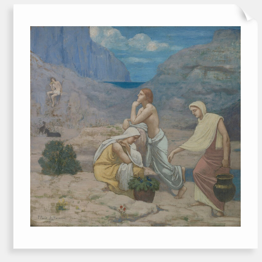 The Shepherd's Song, 1891 by Pierre Puvis de Chavannes