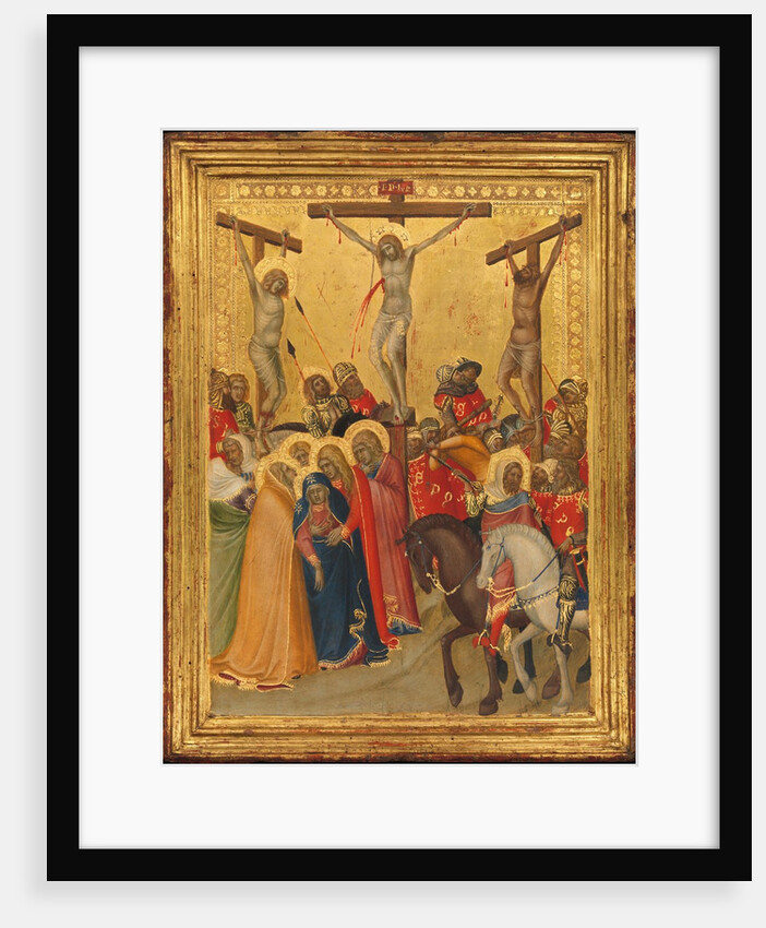 The Crucifixion, 1340s by Pietro Lorenzetti