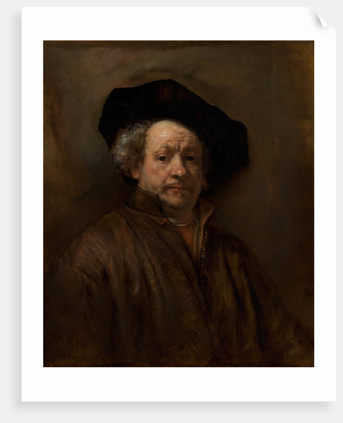 Self-Portrait, 1660 by Rembrandt Harmensz van Rijn