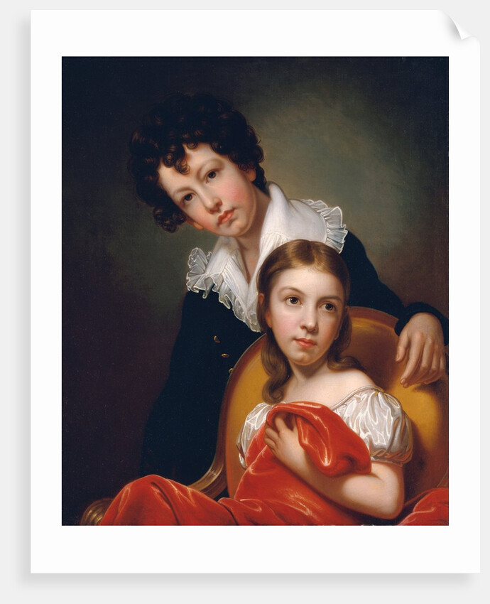 Michael Angelo and Emma Clara Peale, ca. 1826 by Rembrandt Peale