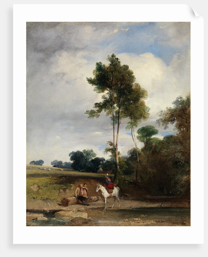Roadside Halt, 1826 by Richard Parkes Bonington