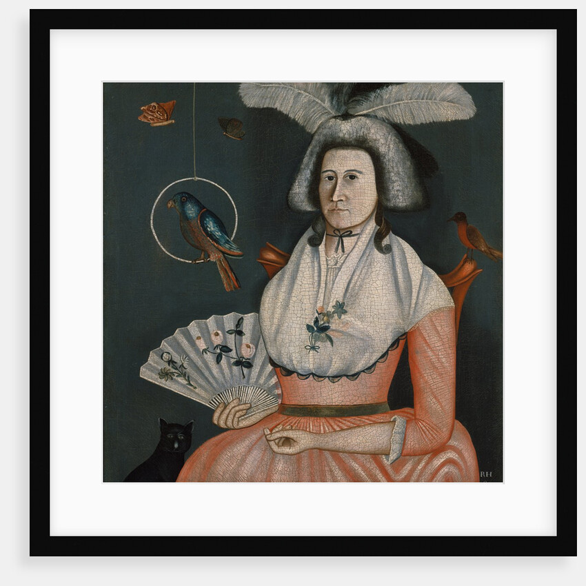 Molly Wales Fobes, 1790 by Rufus Hathaway