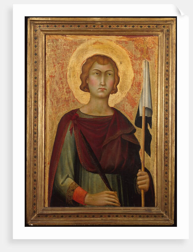 Saint Ansanus, ca. 1326 by Simone Martini