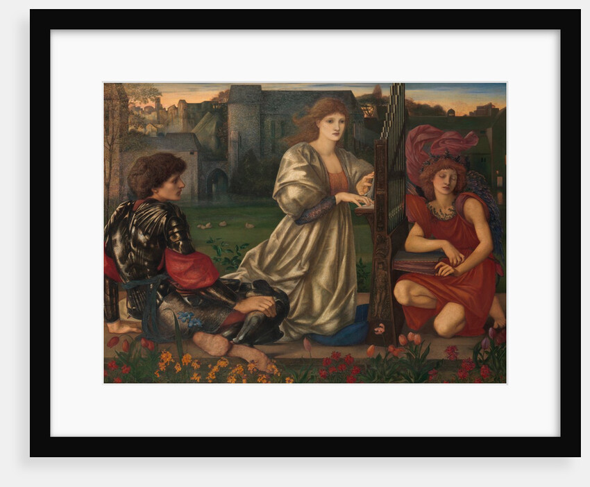 The Love Song, 1868-77 by Sir Edward Coley Burne-Jones
