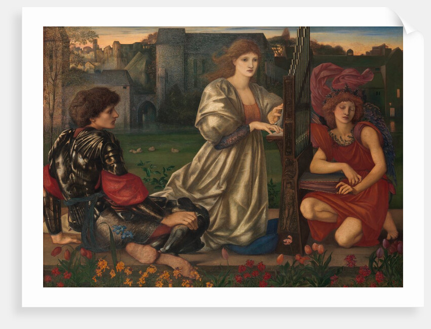 The Love Song, 1868-77 by Sir Edward Coley Burne-Jones