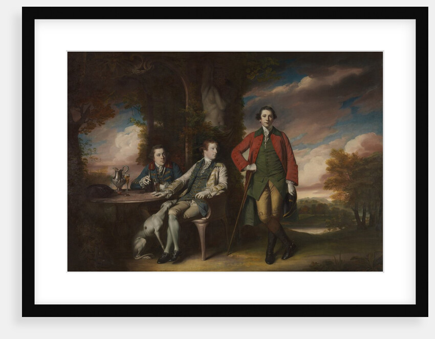 The Honorable Henry Fane with Inigo Jones and Charles Blair, 1761-66 by Sir Joshua Reynolds