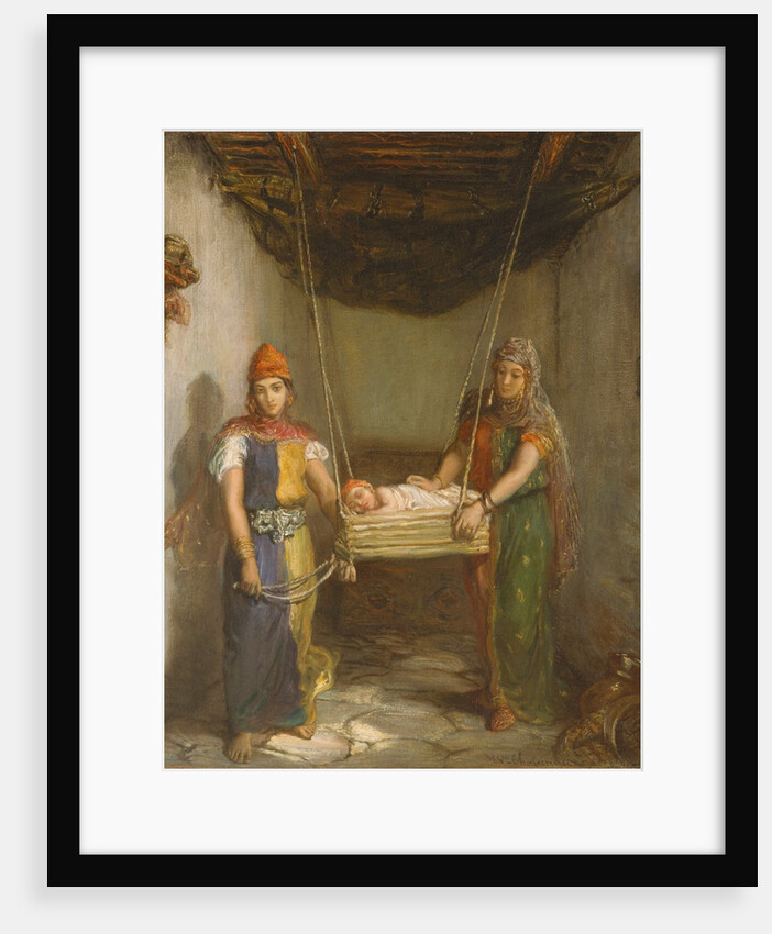 Scene in the Jewish Quarter of Constantine, 1851 by Theodore Chasseriau