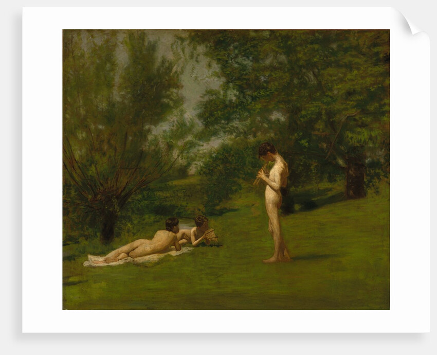 Arcadia, ca. 1883 by Thomas Eakins