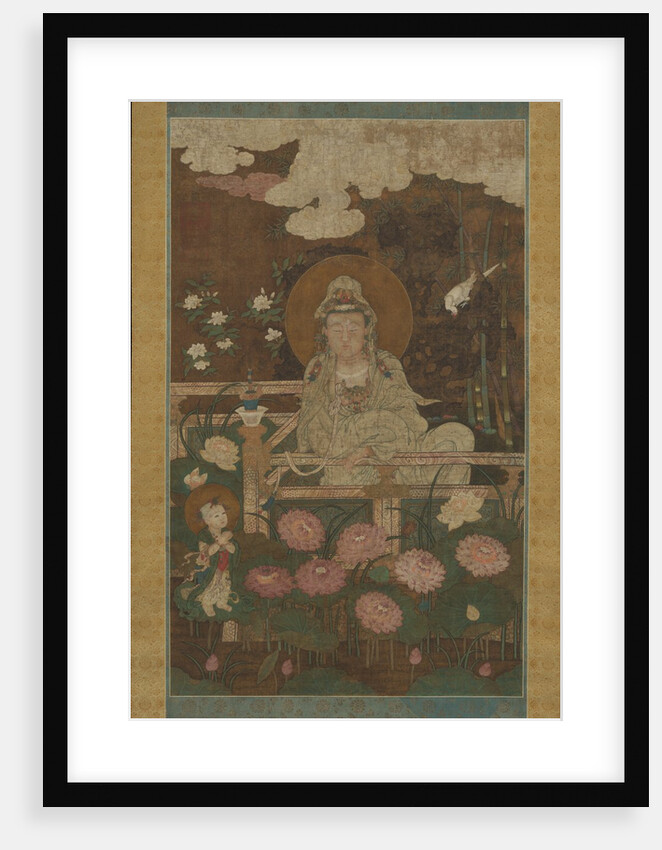 Guanyin as the Nine-Lotus Bodhisattva, 1593 by Unknown