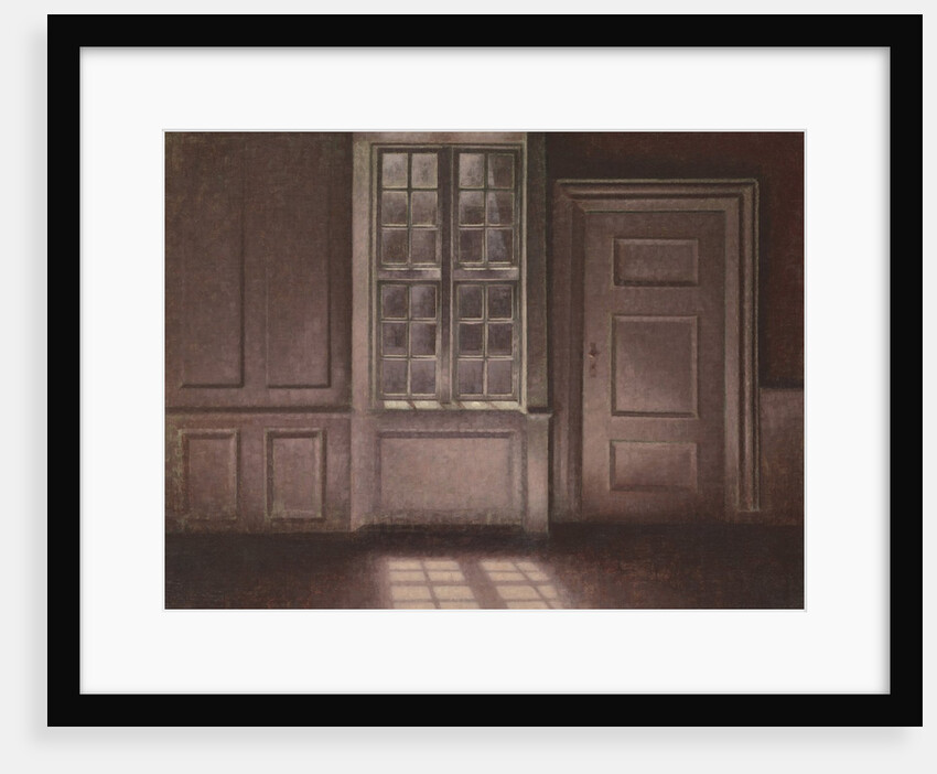 Moonlight, Strandgade 30, 1900-1906 by Vilhelm Hammershøi