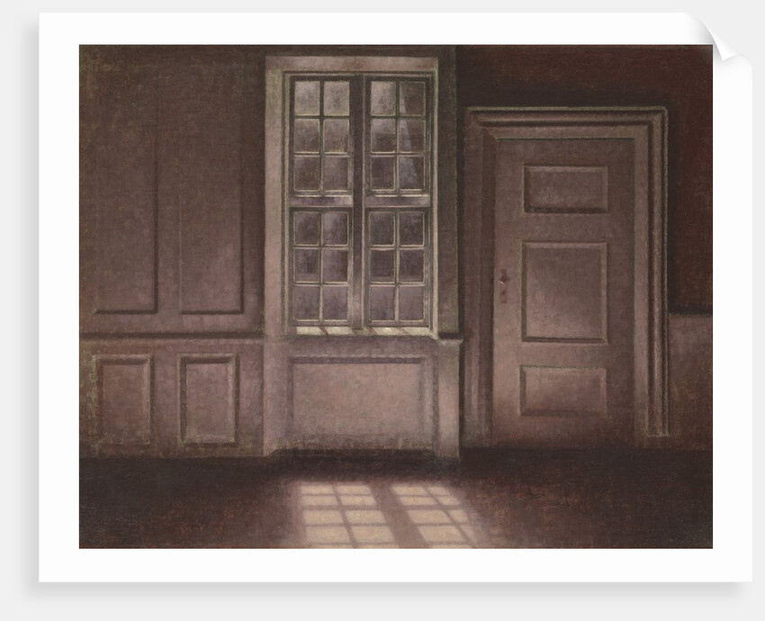 Moonlight, Strandgade 30, 1900-1906 by Vilhelm Hammershøi