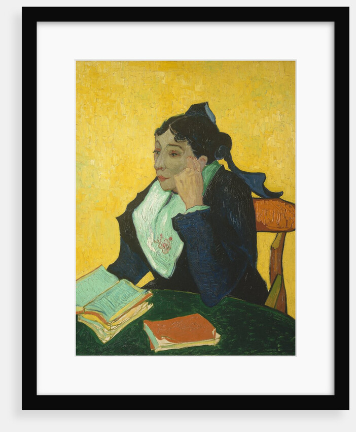 L'Arlésienne: Madame Joseph-Michel Ginoux, 1888-89 by Vincent van Gogh