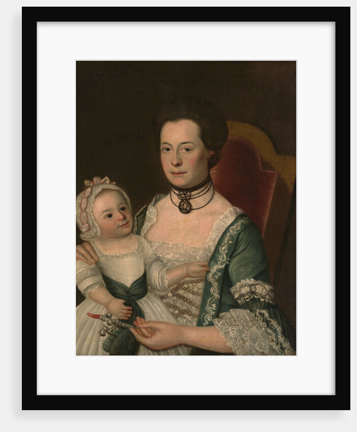 Mrs. Jacob Hurd and Child, ca. 1762 by William Johnston