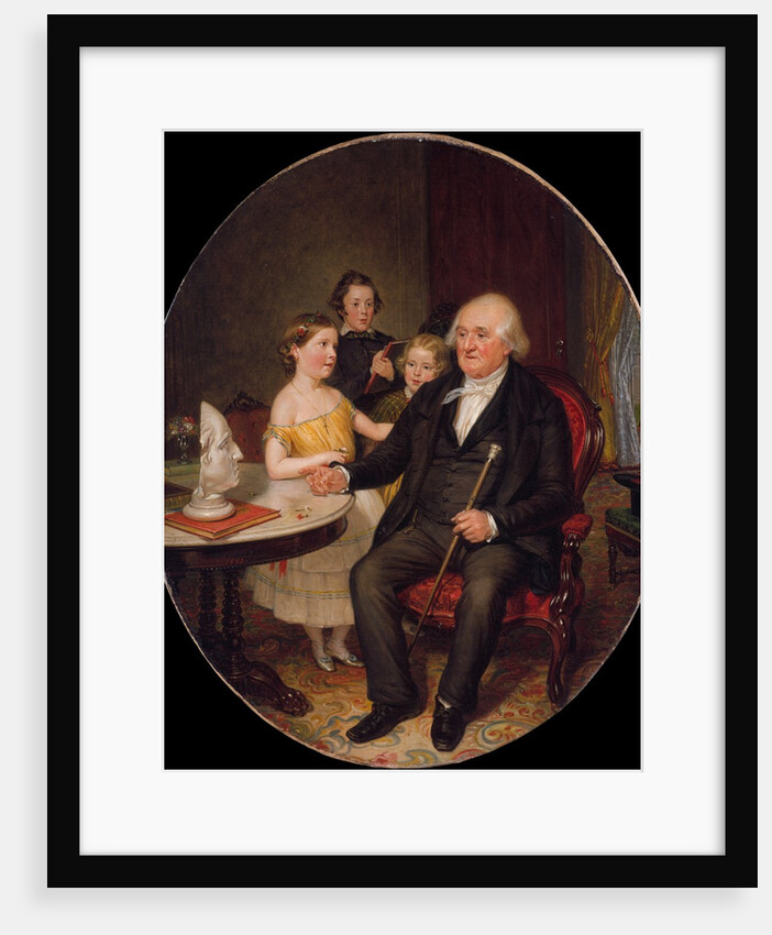 Great-Grand-Father's Tale of the Revolution - A Portrait of Reverend Zachariah Greene, 1852 by William Sidney Mount