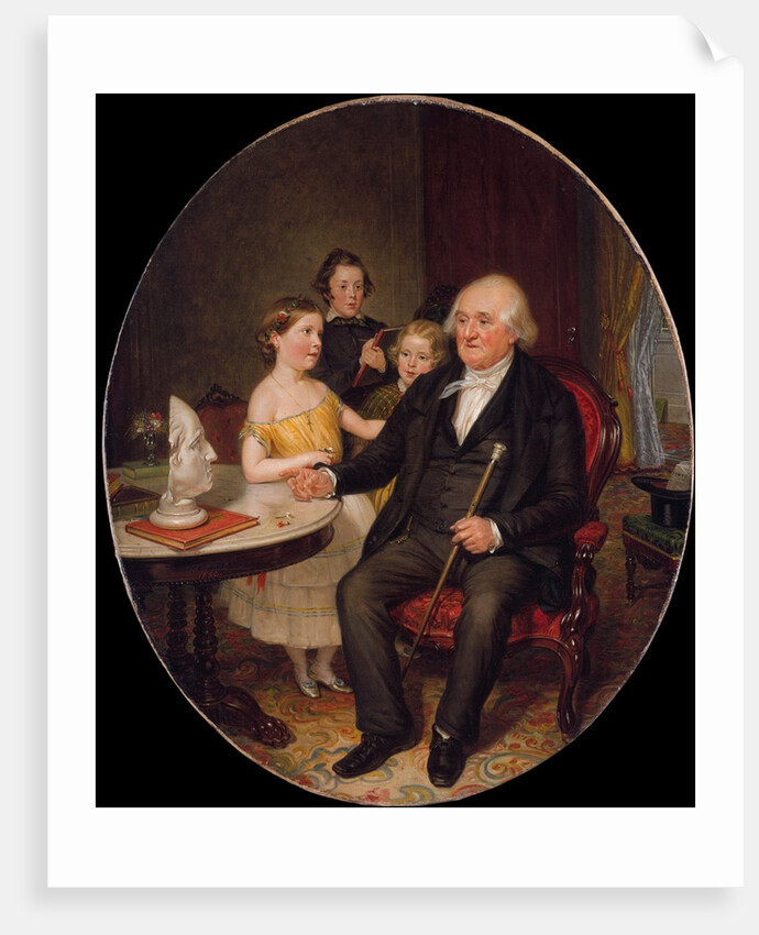 Great-Grand-Father's Tale of the Revolution - A Portrait of Reverend Zachariah Greene, 1852 by William Sidney Mount