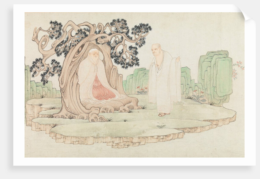 The Sixteen Luohans, dated 1591 by Wu Bib