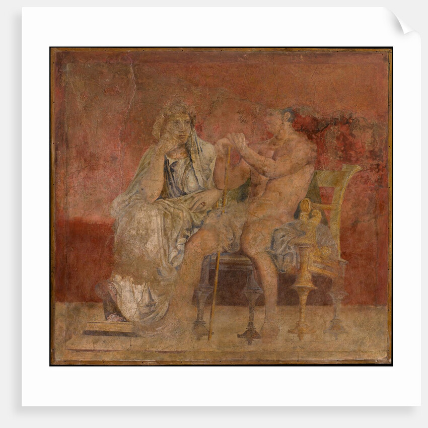 Wall painting from Room H of the Villa of P. Fannius Synistor at Boscoreale, ca. 50-40 B.C by Unknown