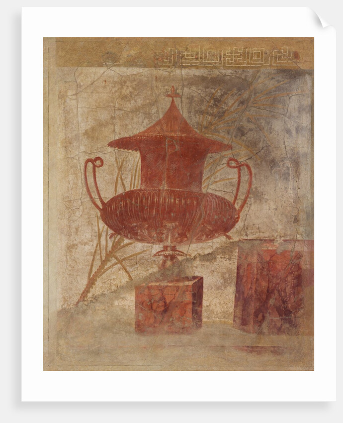 Wall painting fragment from the peristyle of the Villa of P. Fannius Synistor…, ca. 50-40 B.C by Unknown