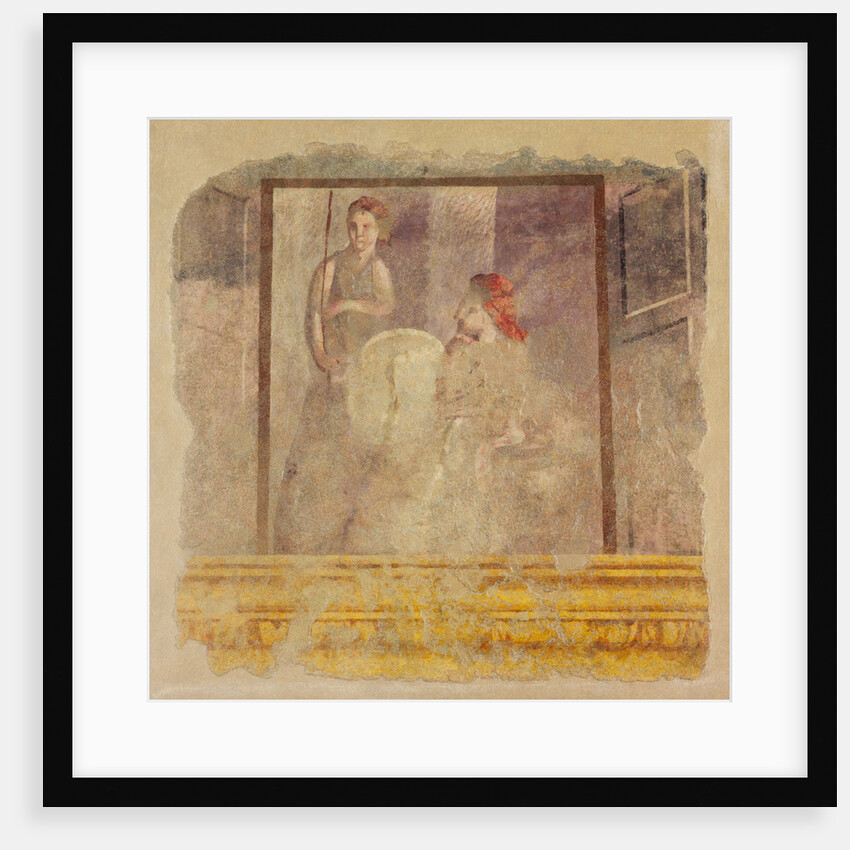 Wall painting fragment from the north wall of Room H of the Villa of P. Fannius…, ca. 50-40 B.C by Unknown