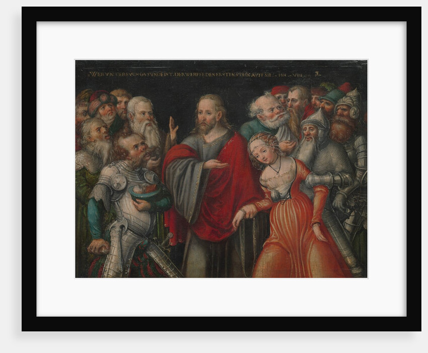 Christ and the Adulteress, ca. 1545-50 by Lucas Cranach the Younger