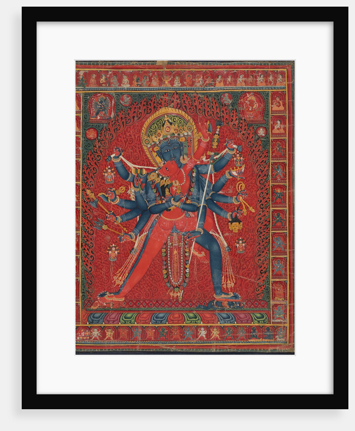 Chakrasamvara and consort Vajravarahi, 1450-1500 by Unknown