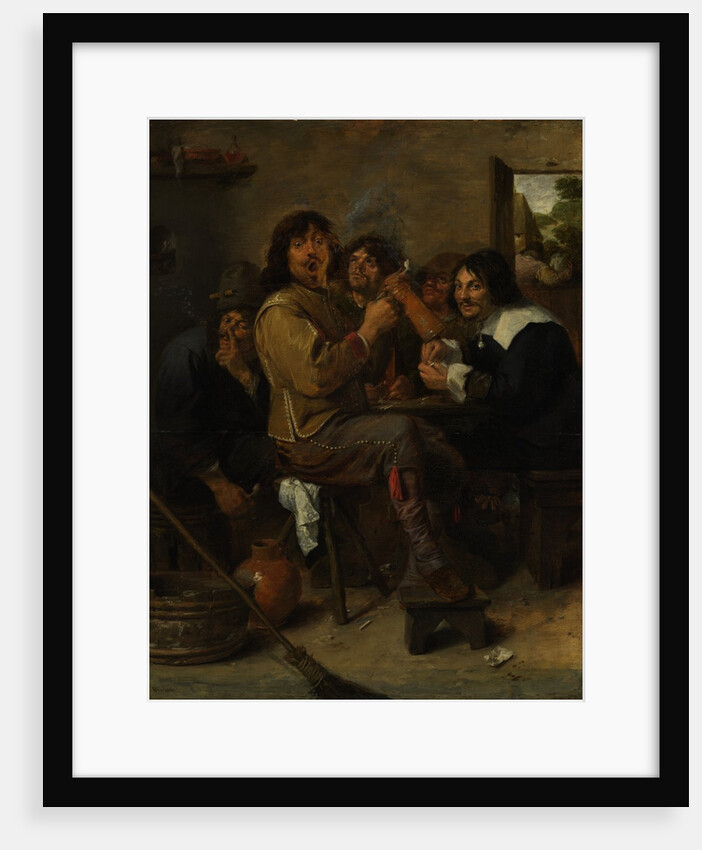 The Smokers, ca. 1636 by Adriaen Brouwer