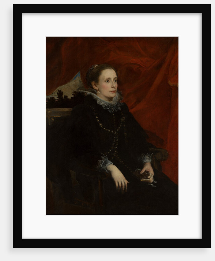 Portrait of a Woman, Called the Marchesa Durazzo, probably ca. 1622-25 by Anthony van Dyck