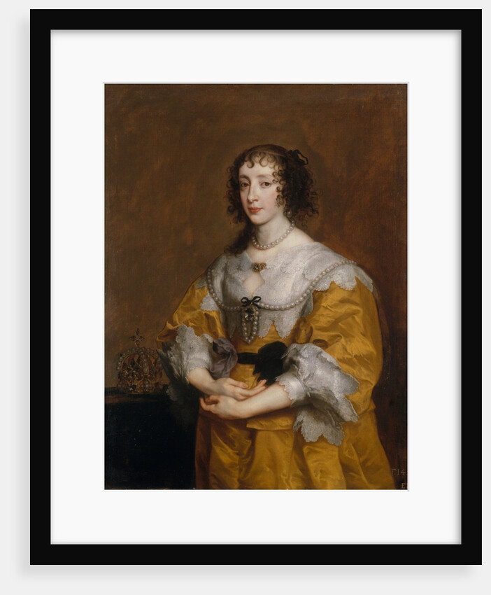 Queen Henrietta Maria, 1636 by Anthony van Dyck