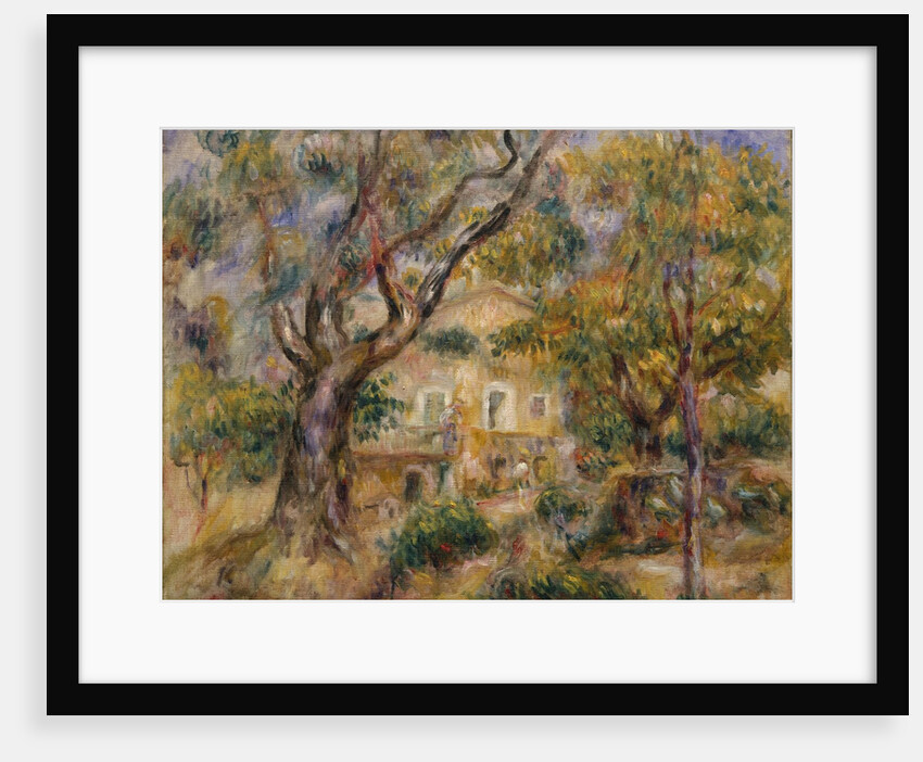The Farm at Les Collettes, Cagnes, 1908-14 by Pierre-Auguste Renoir